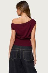 Michaela Off Shoulder Knit Top