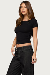 Becca Boat Neck Top
