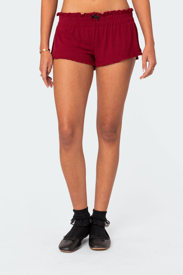 Gilmore Ribbed Shorts view 2