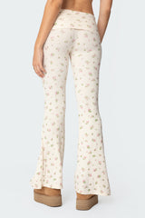 Bloom Baby Fold Over Flared Leggings