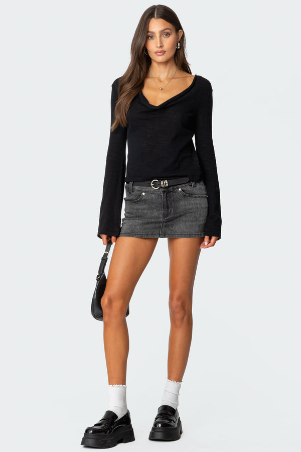 Amira Cowl Neck Sweater view 2