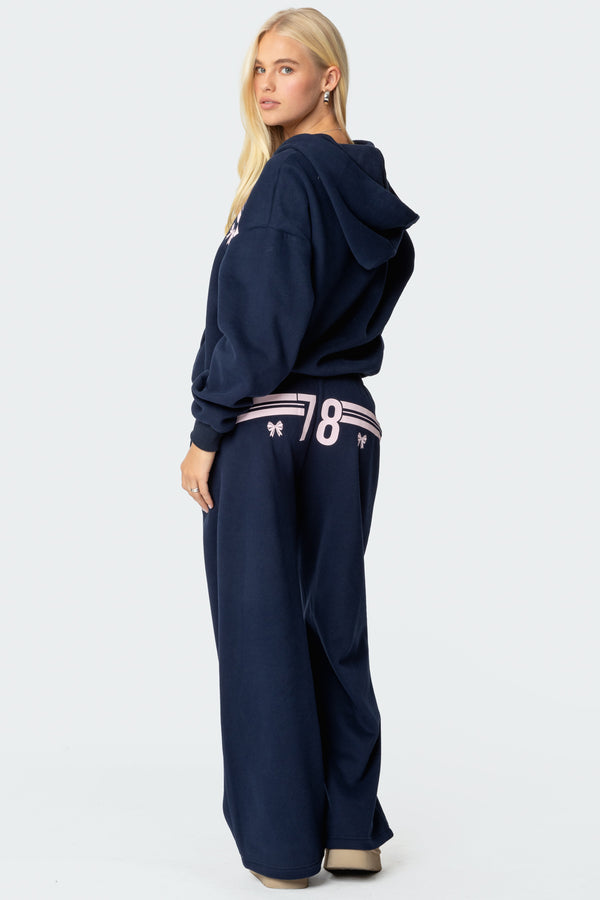 78 Bow Sweatpants view 1