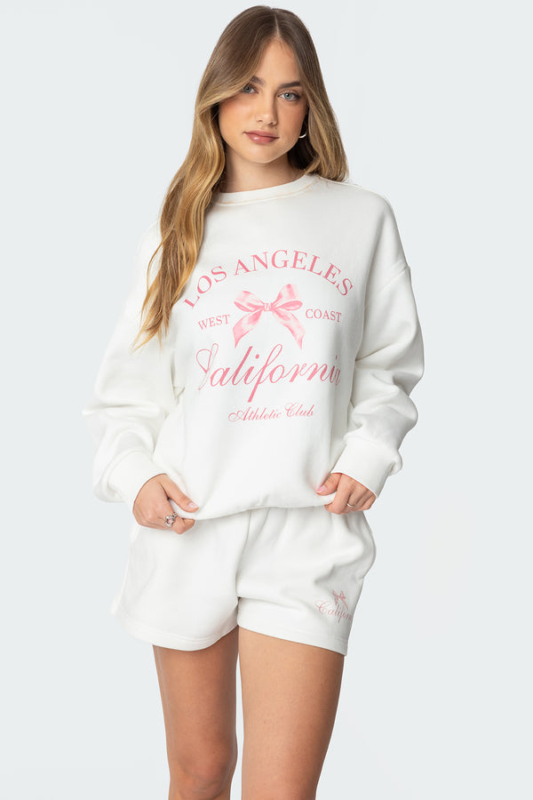 Cali Bow Sweatshirt view 1