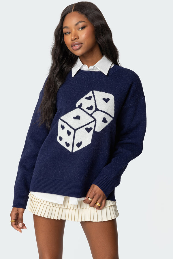 Roll The Dice Sweater view 1