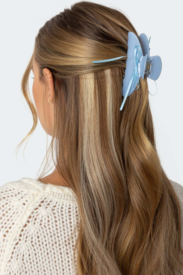 Everyday Ribbon Bow Claw Clip view 1