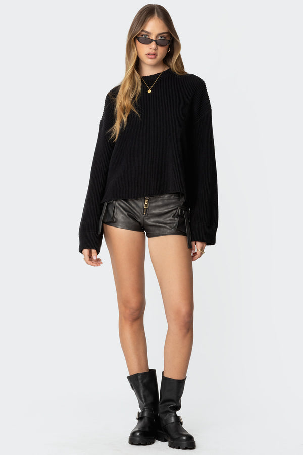 Marleen Oversized Knit Sweater view 2