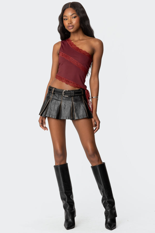 Becky Lacey One Shoulder Top view 2