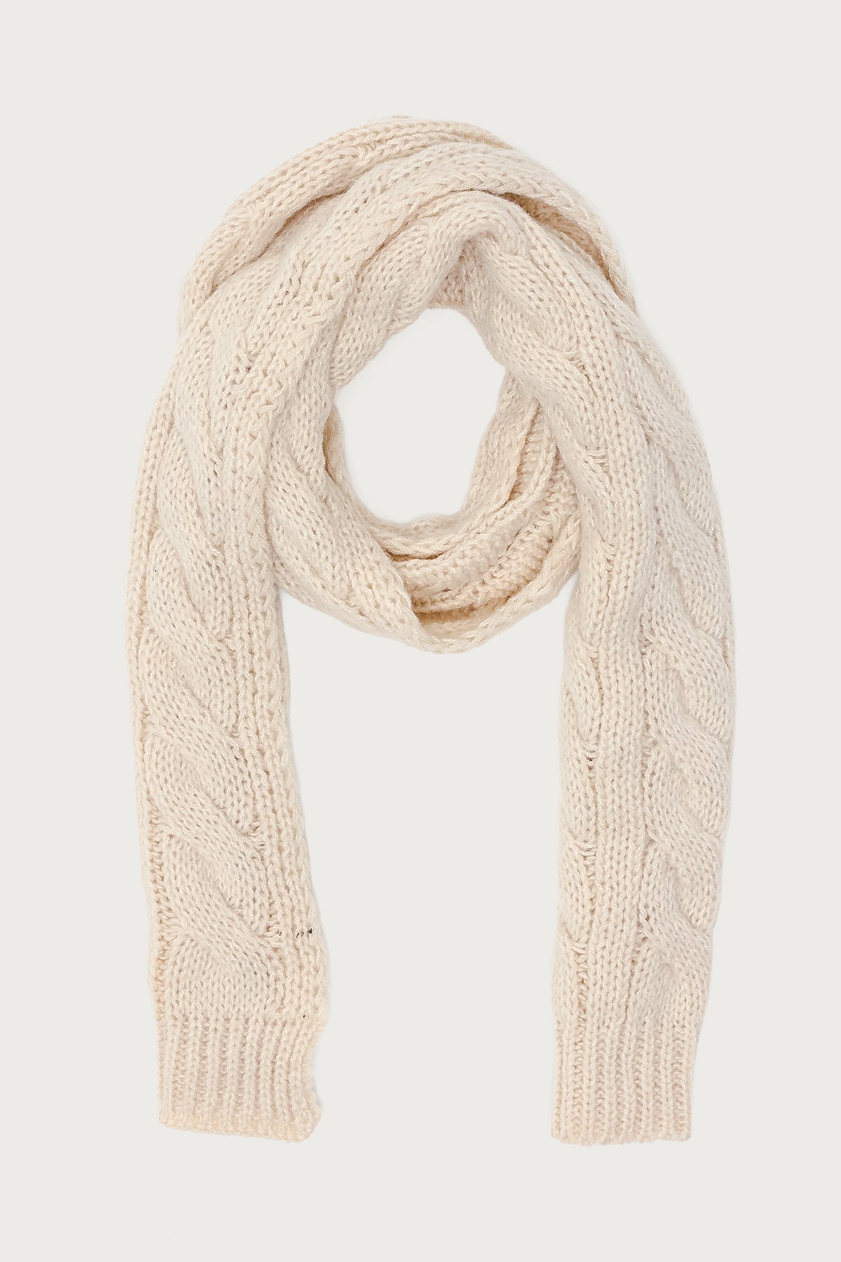 Cable Knit Scarf