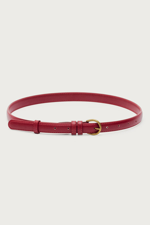 Goldey Faux Leather Belt view 2