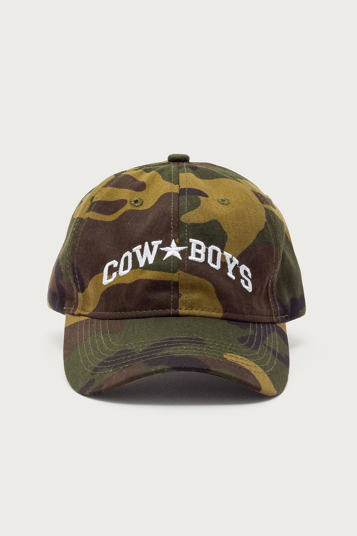 Camo Cowboys Baseball Cap