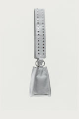 Studded Strap Faux Leather Bag