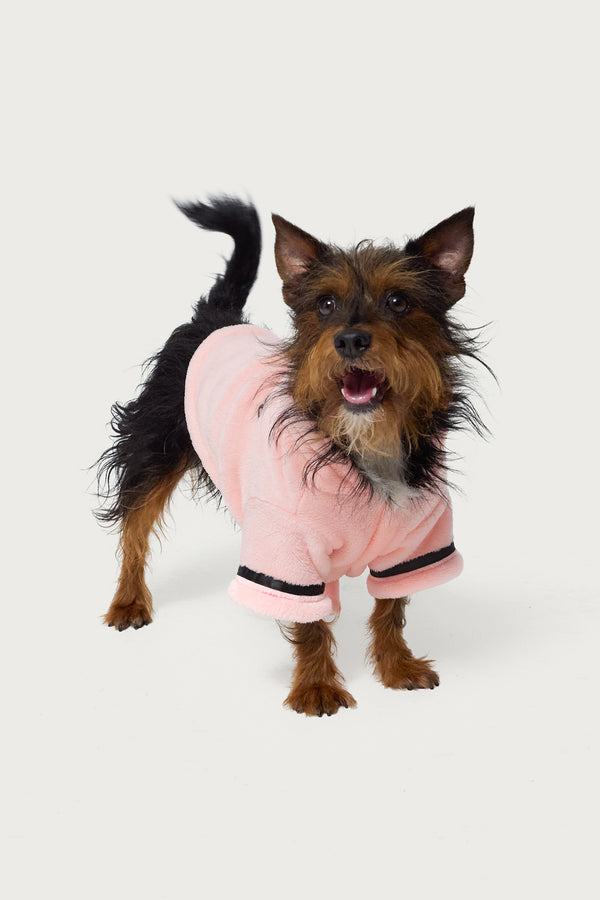 Snuggle Up Fuzzy Pet Robe view 2