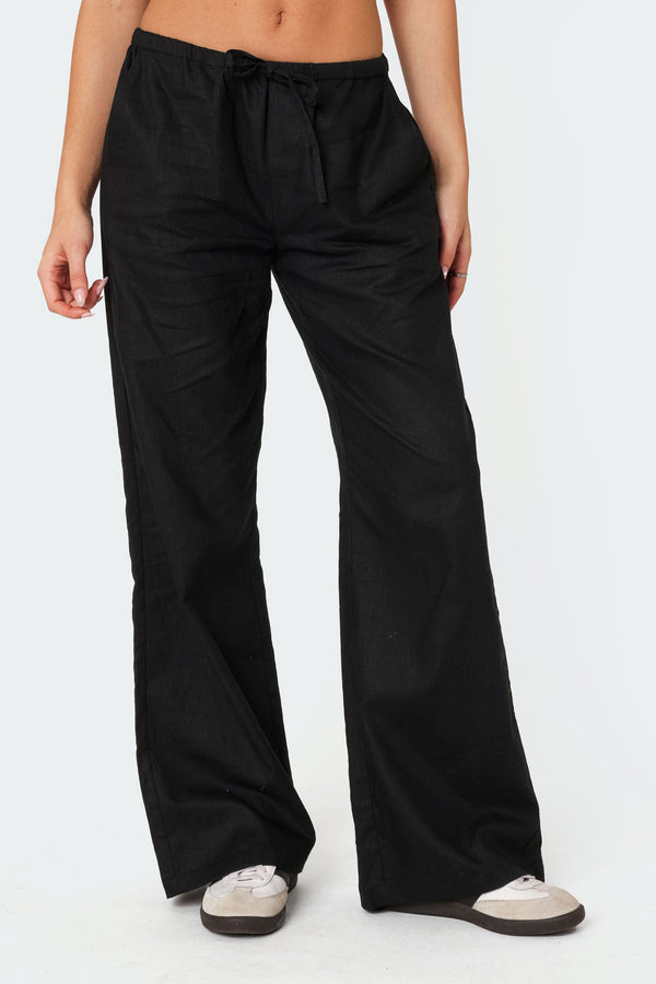 Maison Linen Look Pants view 2