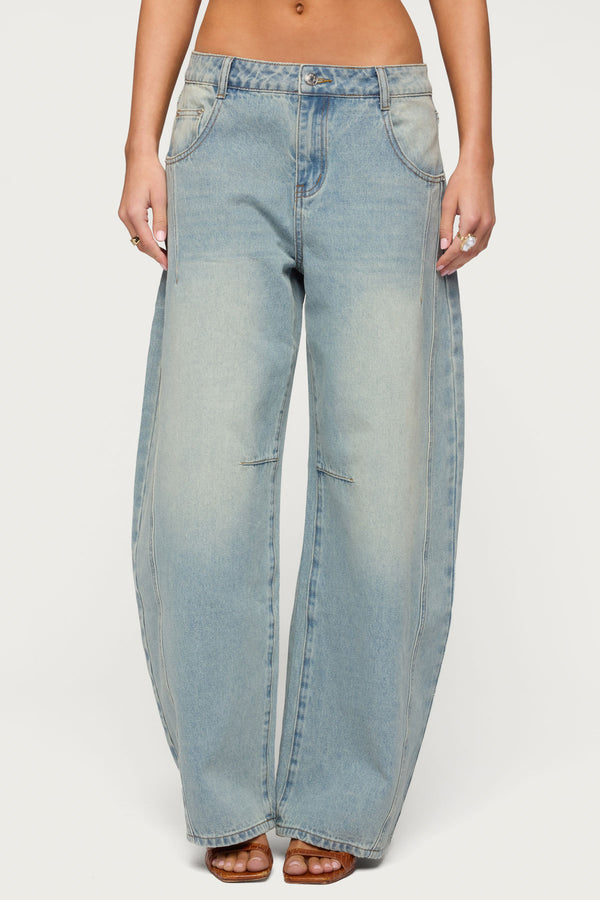 Ilara Low Rise Barel Jeans view 2