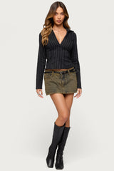 Araceli Pinstripe Tailored Shirt