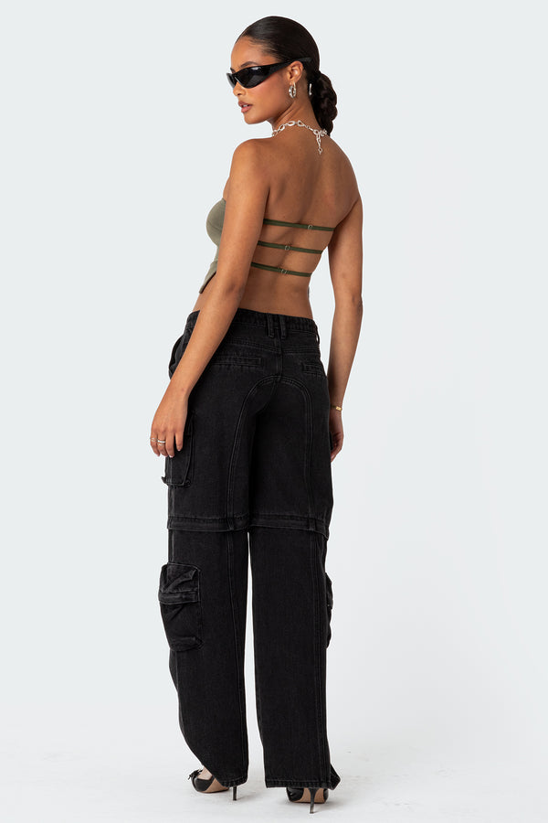Tao Open Back Tube Top view 1