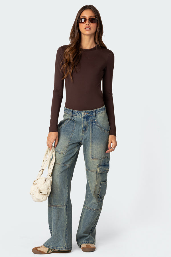 Neta Back Cut Out Bodysuit view 2