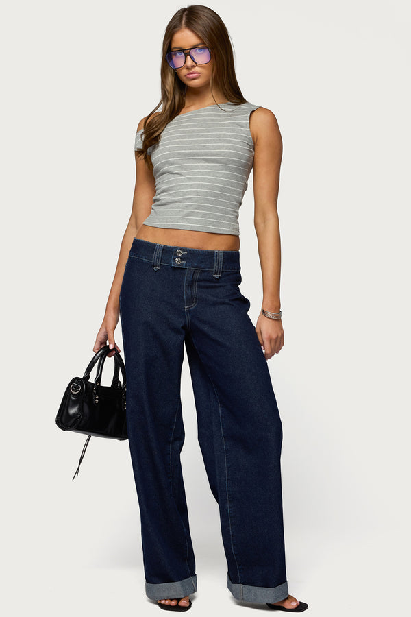 Keryn Striped Off Shoulder Top view 2