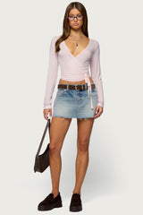 Malenna Wrap Top