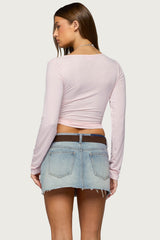 Malenna Wrap Top