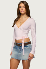 Malenna Wrap Top