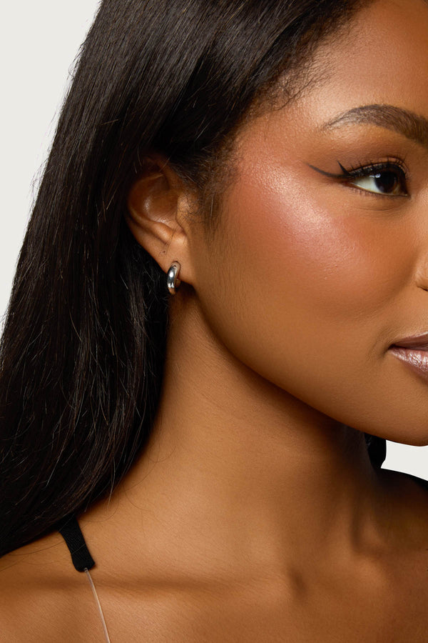 Small Hoop Earrings view 1