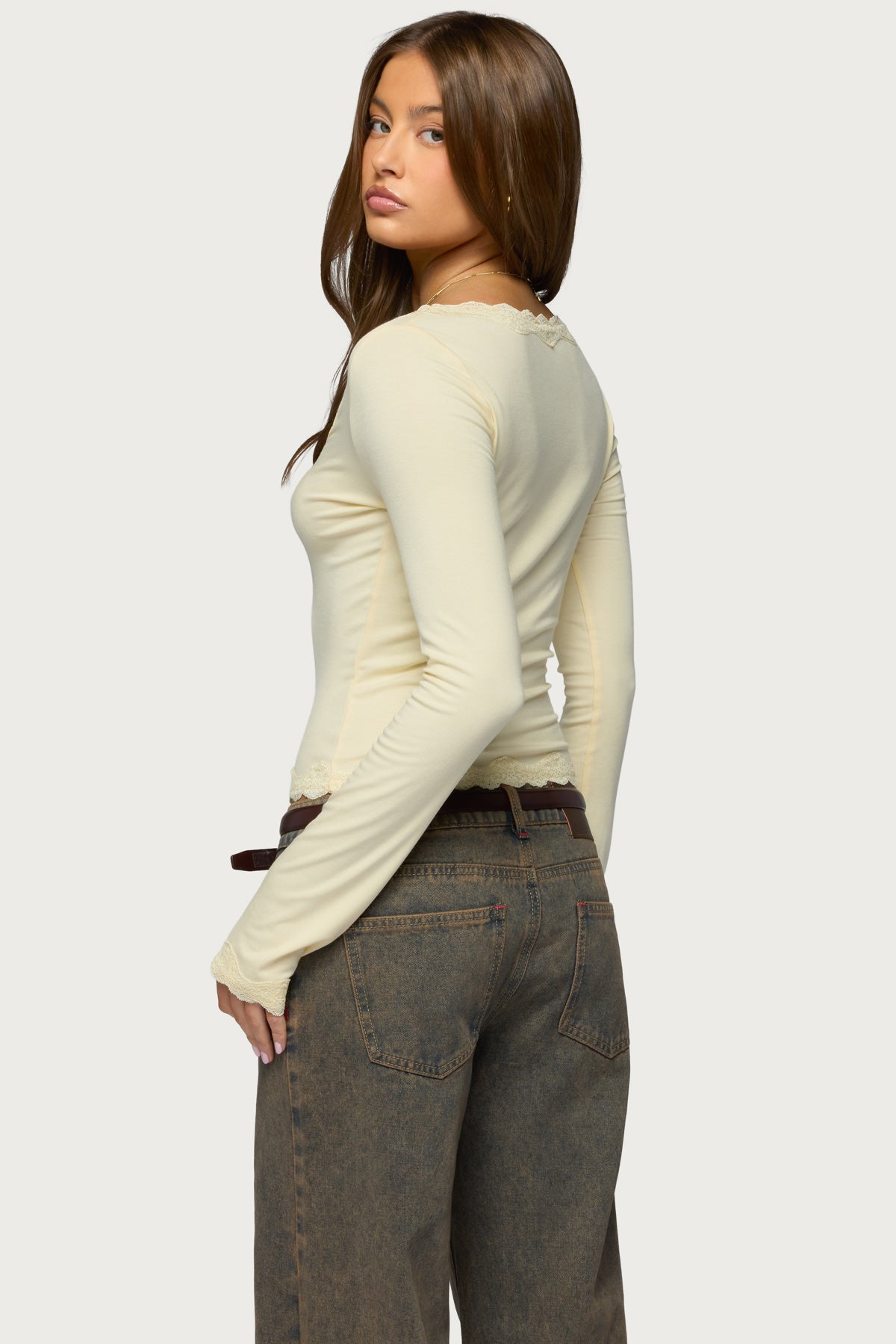 Gayle Lacey Button Up Top
