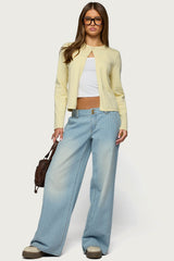 Jenie Split Front Knit Cardigan