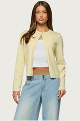 Jenie Split Front Knit Cardigan