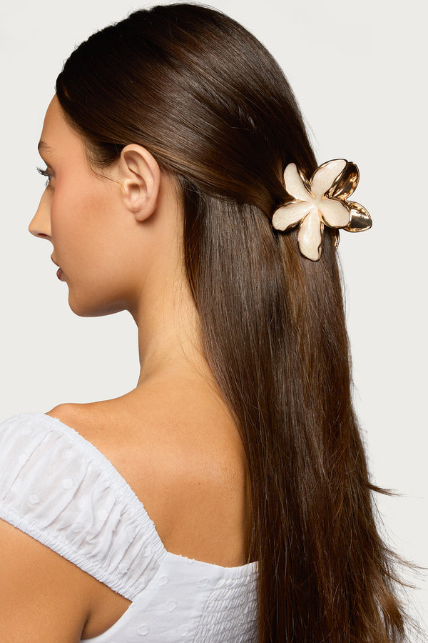 Tropical Flower Hair Clip view 1