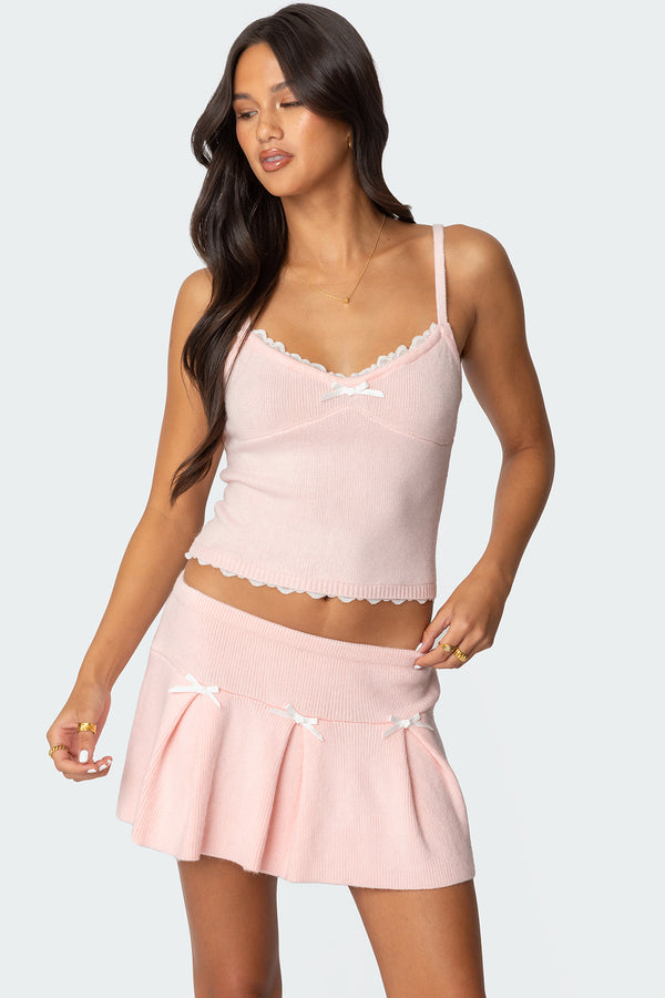 Easter Knit Tank Top view 1