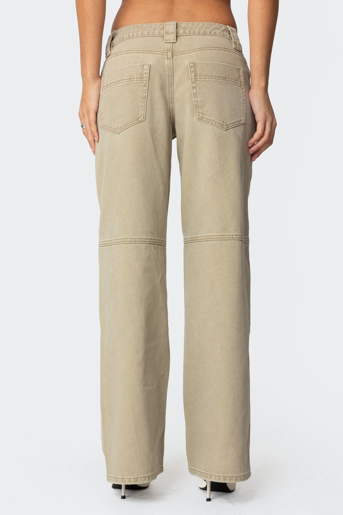Morgan Low Rise Baggy Carpenter Jeans