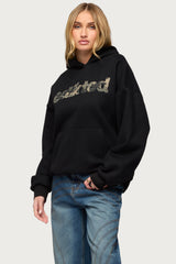 Camo Cutie Edikted Oversized Hoodie