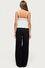 Halsey Ruffle Tank Top
