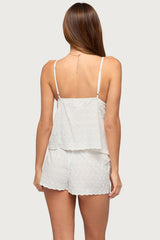 Talula Eyelet Babydoll Top