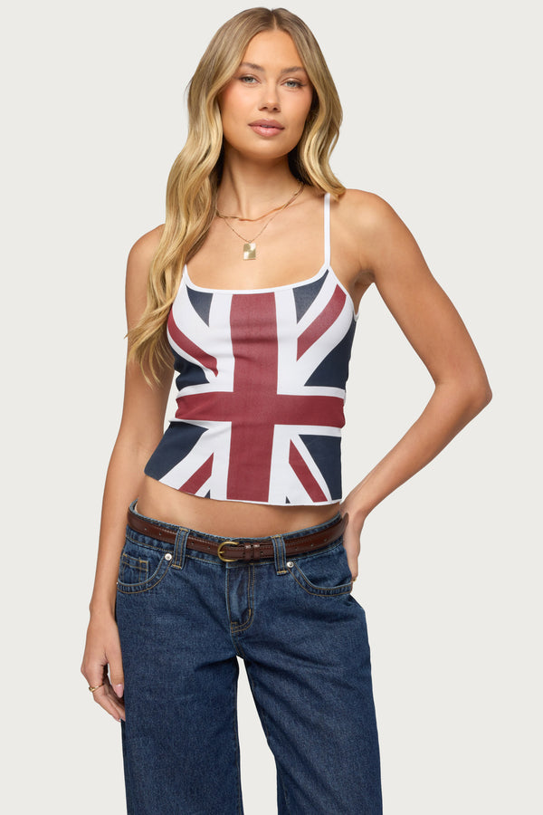 UK Babe Tank Top view 1