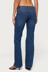 Vania Ultra Low Rise Bootcut Jeans