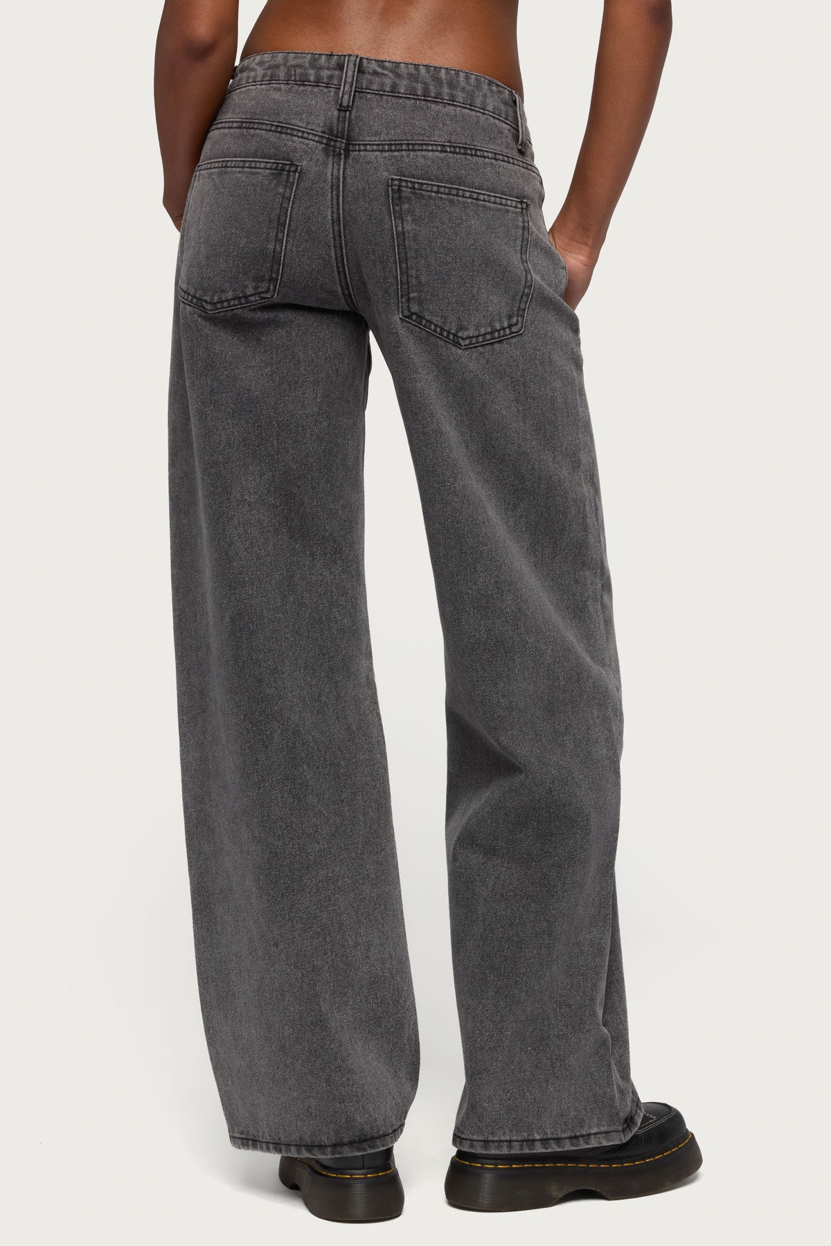 Tall Raelynn Washed Low Rise Baggy Jeans
