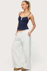 Petite Kamari Low Rise Wide Sweatpants