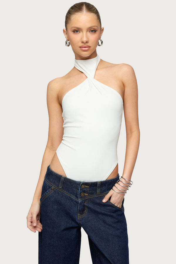Jimana Halter Neck Bodysuit view 1