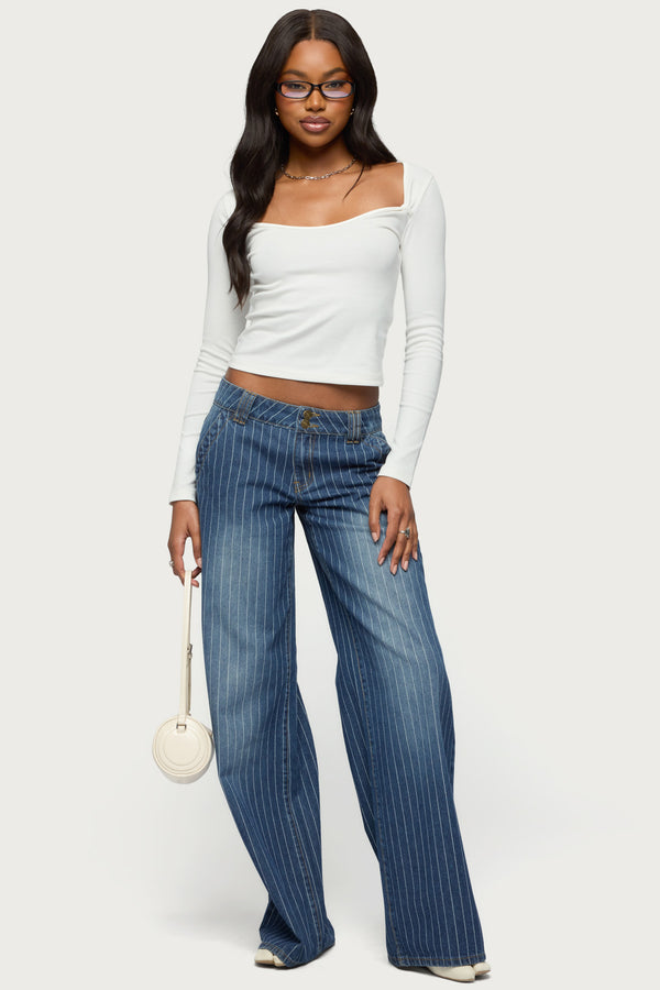 Ximena Scoop Neck Top view 2