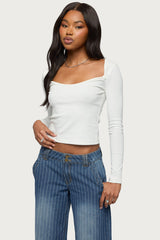 Ximena Scoop Neck Top