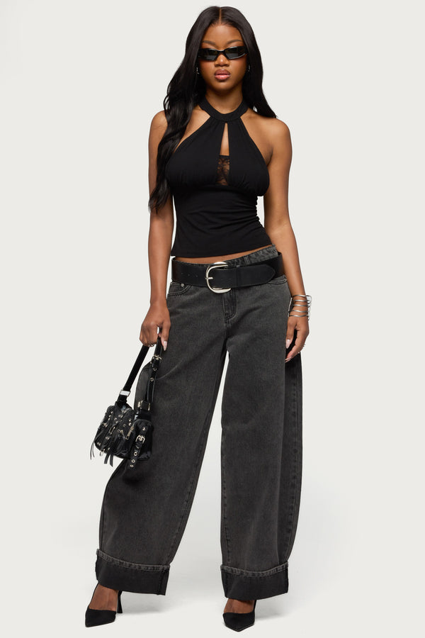 Kella Low Rise Baggy Jeans view 1