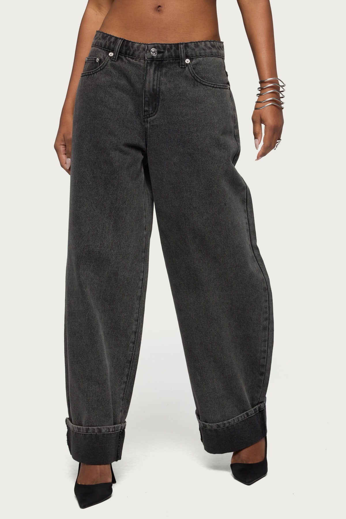 Kella Low Rise Baggy Jeans