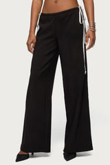 Mikah Dotted Ribbon Wide Leg Pants