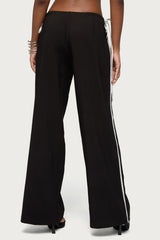 Mikah Dotted Ribbon Wide Leg Pants