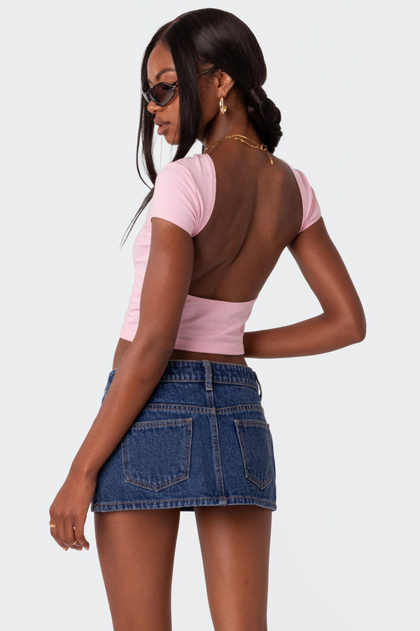 Bambi Open-Back T-Shirt view 1