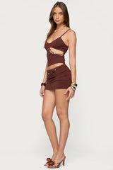 Neri Bead Cut Out Tank Top