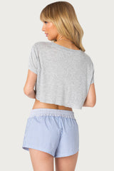 Seville Cropped T Shirt