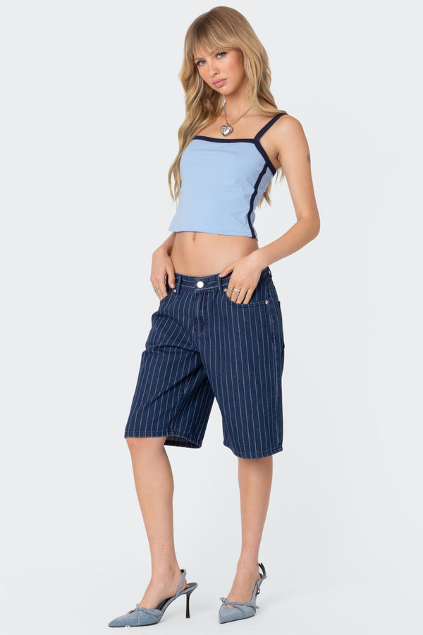 Francesca Contrast Tank Top view 2